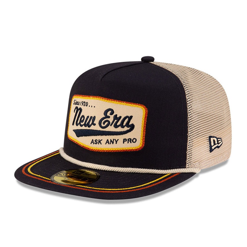New Era 59FIFTY A-Frame 59FIFTY Day Black Cap 6-7/8