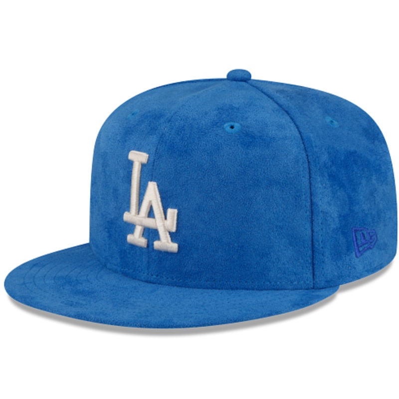 New Era Bricks & Wood X Los Angeles Dodgers Blue Suede 59FIFTY Fitted Hat