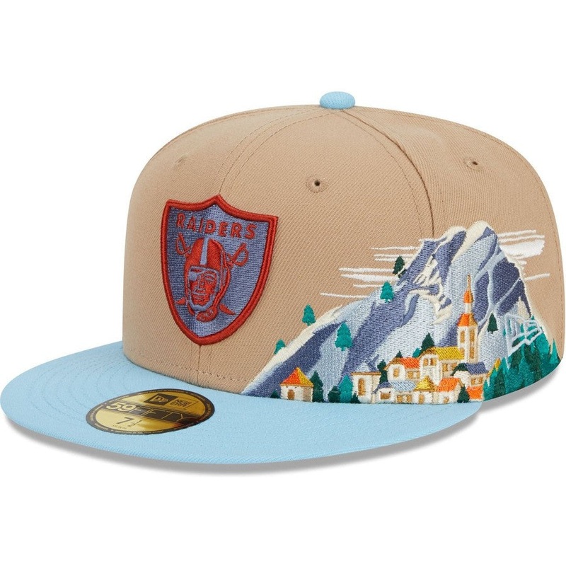 New Era Las Vegas Raiders Snowcapped 2023 59FIFTY Fitted Hat