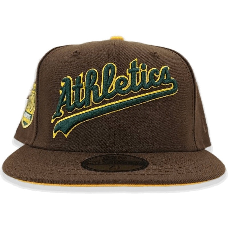New Era Oakland Athletics Brown 50th Anniversary 59FIFTY Fitted Hat