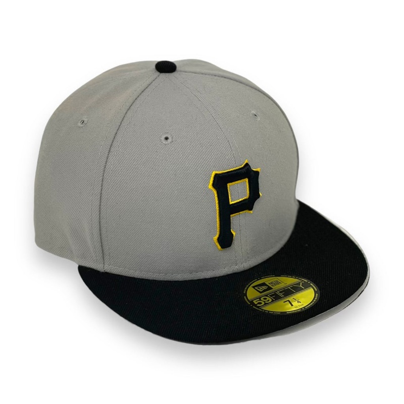 PITTSBURGH PIRATES (GREY) (1999-2000 ROAD) NEW ERA 59FIFTY FITTED (GREY UNDER BRIM) 67/8