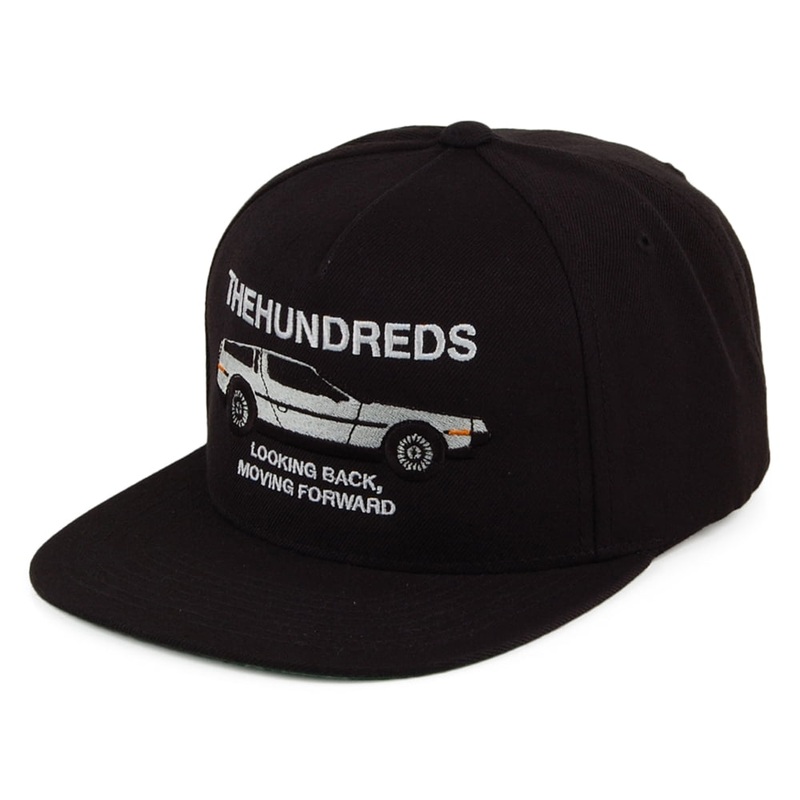 The Hundreds Forward Snapback Cap – Black Adjustable