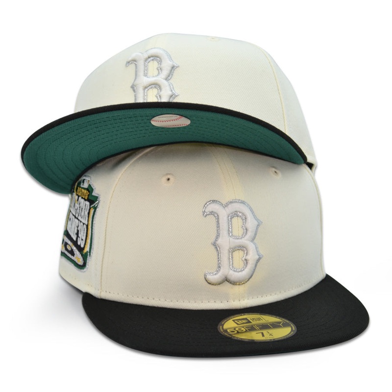 Boston Red Sox “STARTING 6” Exclusive New Era 59Fifty Fitted Hat – Chrome/Black 6 7/8