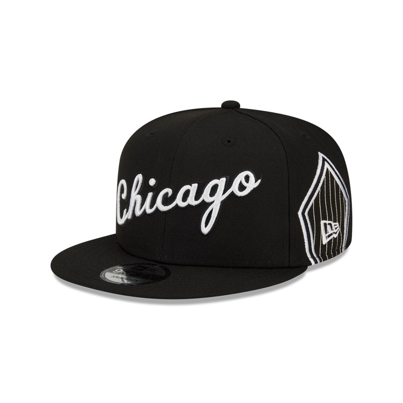 Chicago Bulls 9FIFTY NBA21 City Black/White Cap One Size