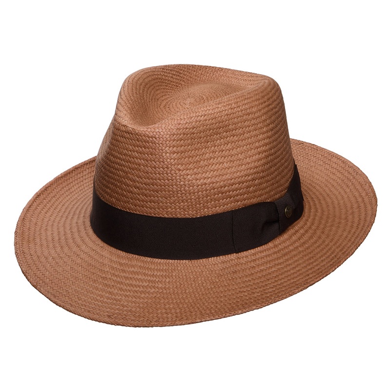Failsworth Hats Panama Fedora Hat – Tobacco S