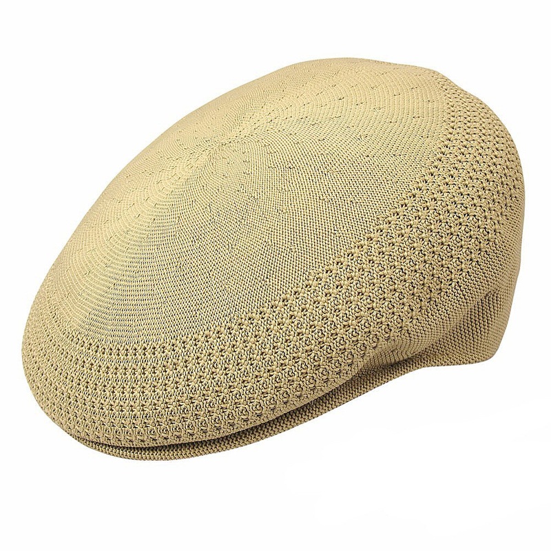 Kangol Tropic 504 Ventair Flat Cap – Beige S