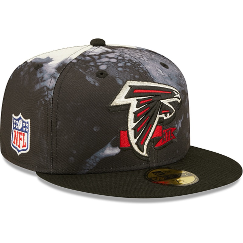 New Era Atlanta Falcons 2022 Sideline Ink Dye 59FIFTY Fitted Hat