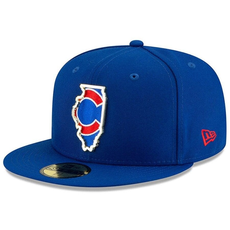 New Era Chicago Cubs Metal & Thread State 59FIFTY Fitted Hat