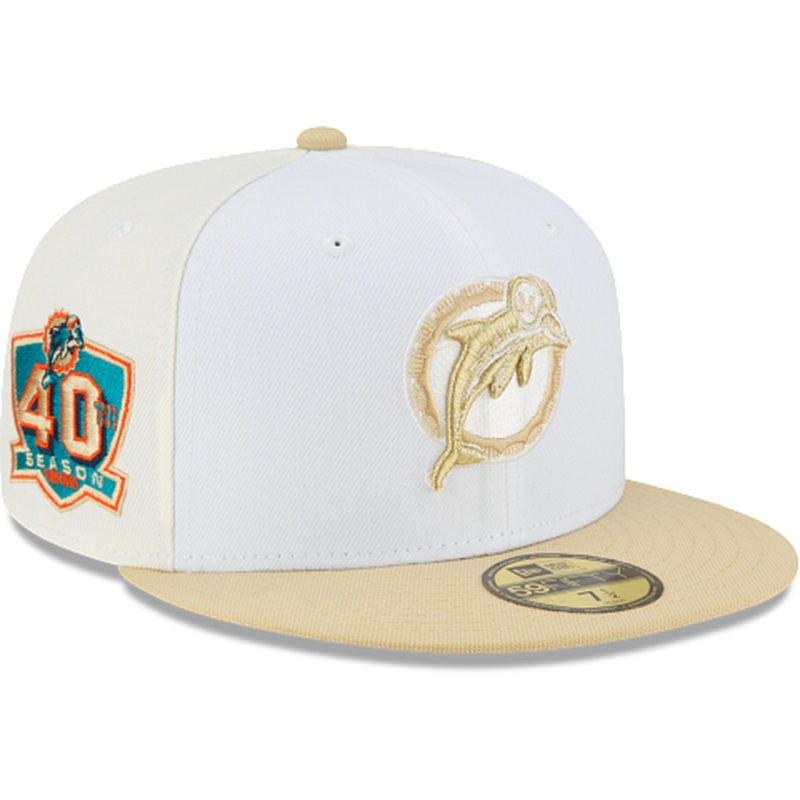 New Era Just Caps Drop 25 Miami Dolphins 2022 59FIFTY Fitted Hat