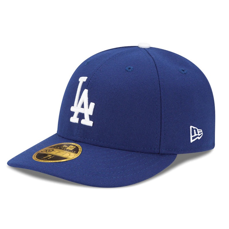 New Era Los Angeles Dodgers Authentic Royal Blue Low Profile 59FIFTY Fitted Hat