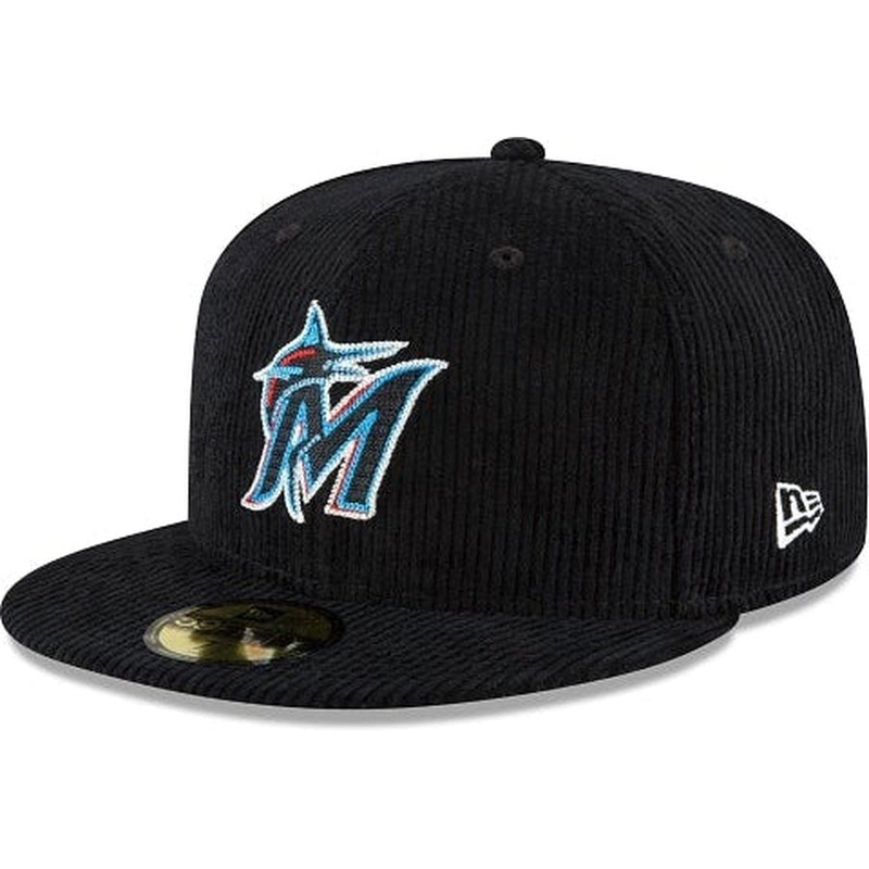 New Era Miami Marlins Corduroy 59fifty Fitted Hat
