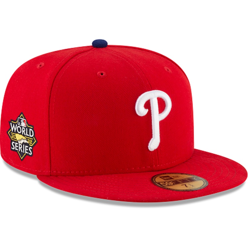 New Era Philadelphia Phillies 2022 World Series Side Patch 59FIFTY Fitted Hat