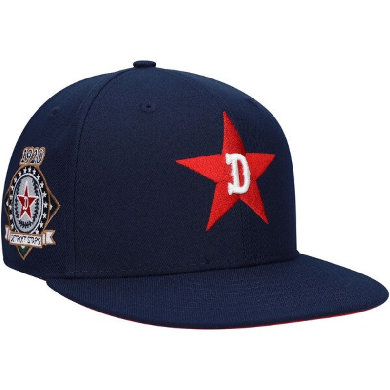 Rings & Crwns  Detroit Stars Team Fitted Hat – Navy