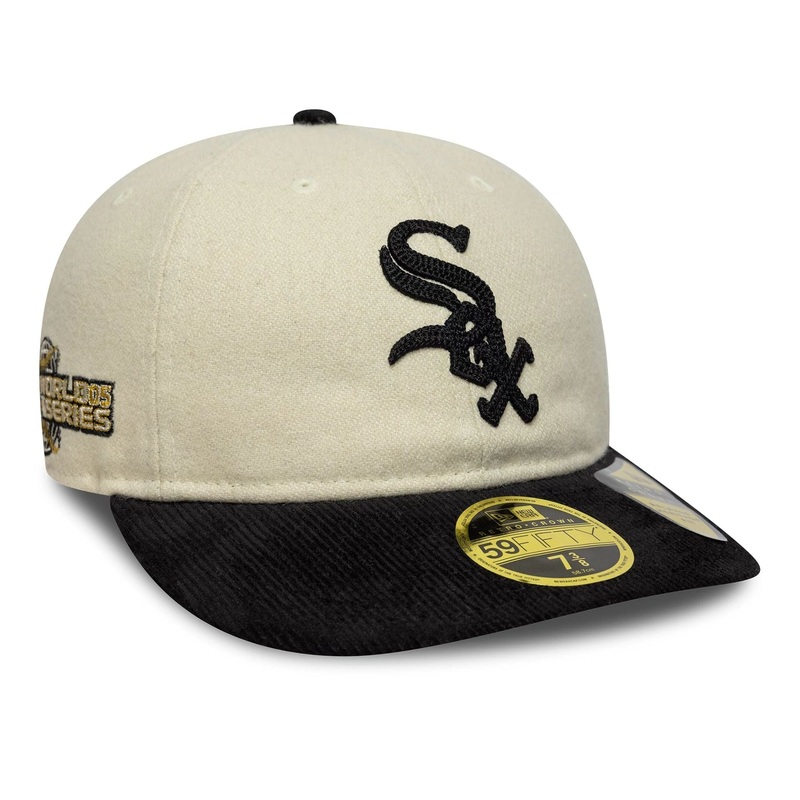Chicago White Sox MLB Cream Retro Crown 59FIFTY Fitted Cap 6 7/8
