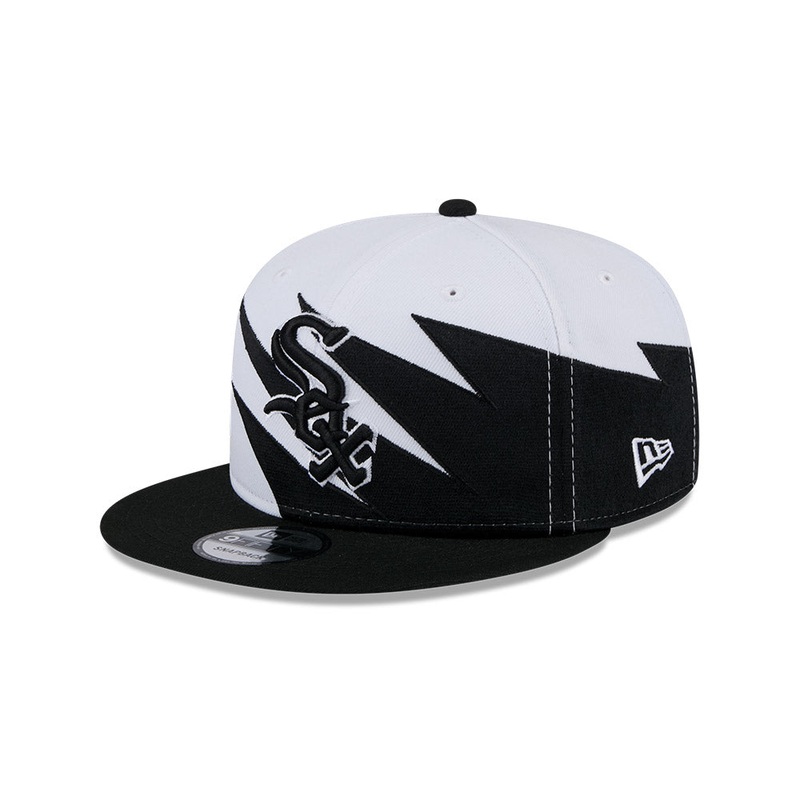 Chicago White Sox New Era JAGGED 9Fifty Snapback Hat – Black