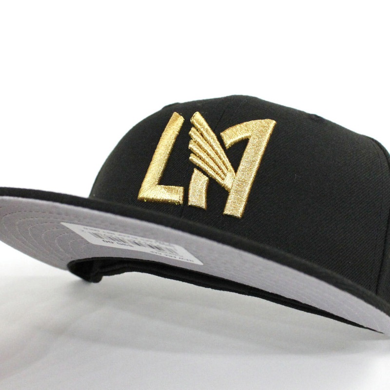 LAFC New Era 59Fifty Fitted Hat (Los Angeles Football Club Gray Under Brim) 7