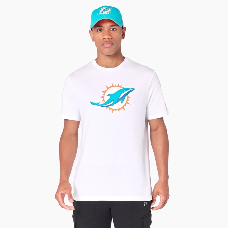 Miami Dolphins NFL White T-Shirt XS