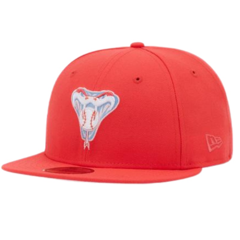 New Era Arizona Diamondbacks Lava Pink Under Brim “Freeze Pop Pack” 59FIFTY Fitted Hat
