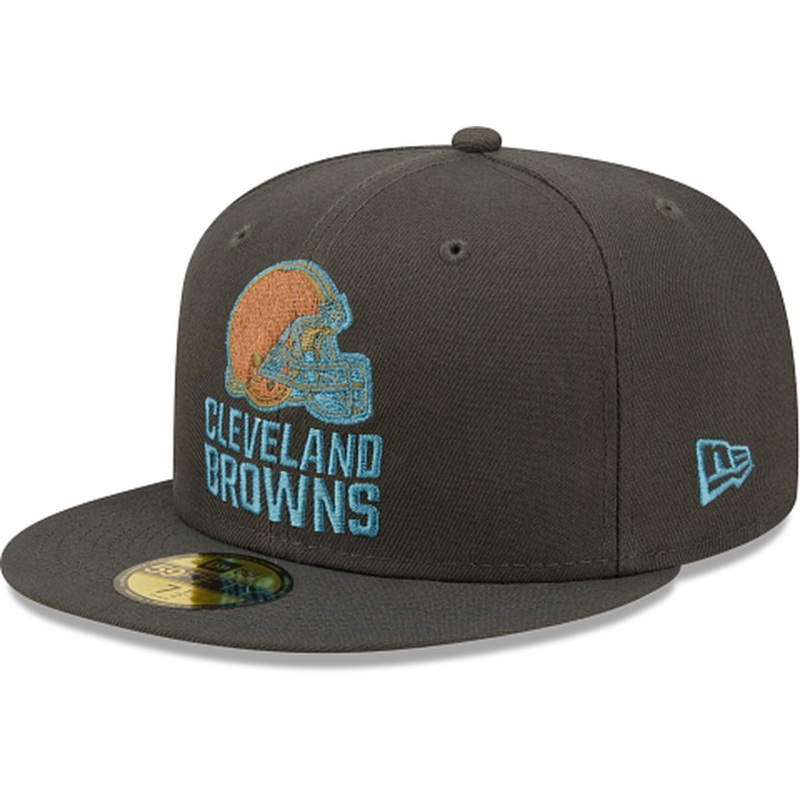 New Era Cleveland Browns Color Pack Steel 2022 59FIFTY Fitted Hat