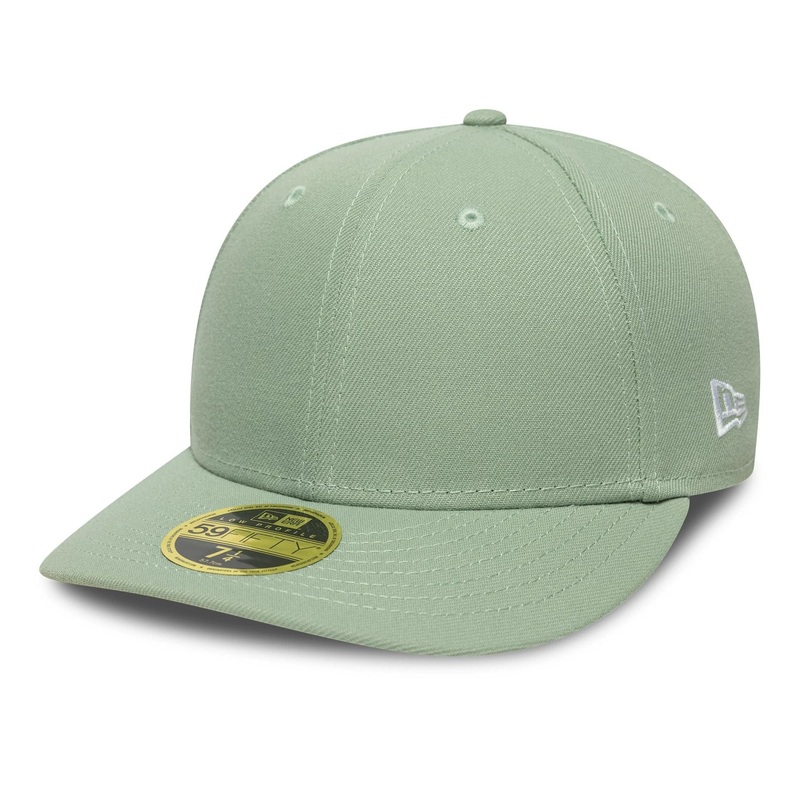 New Era Green Low Profile 59FIFTY Fitted Cap 6 7/8