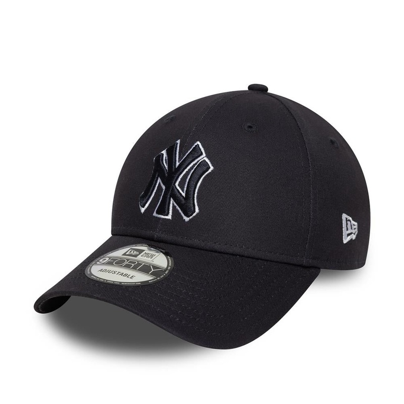New York Yankees 9FORTY MLB Outline Navy Cap One Size
