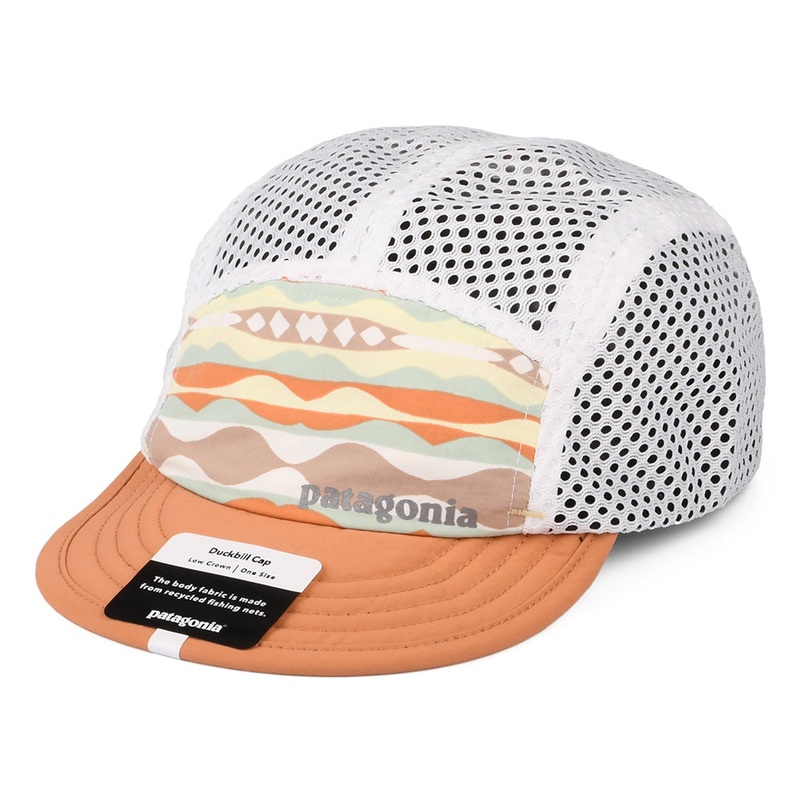 Patagonia Hats Coast Highway Duckbill 5 Panel Cap – White-Clay Adjustable