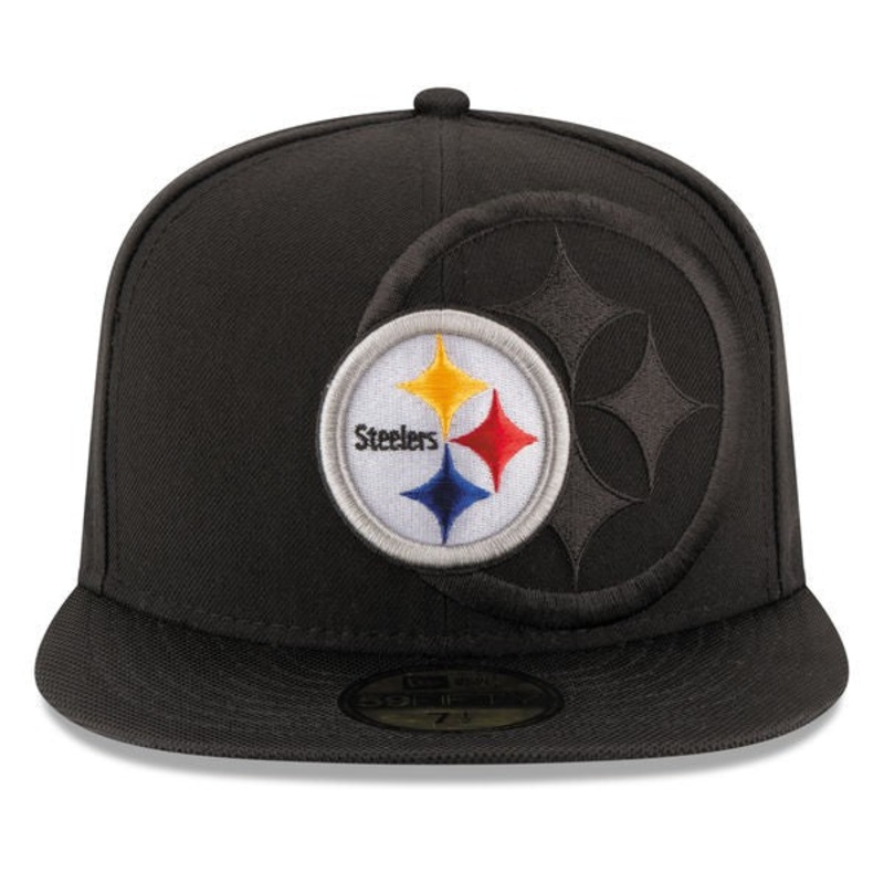 Pittsburgh Steelers 2016 NFL SIDELINE Official Fitted 59Fifty New Era Hat 7