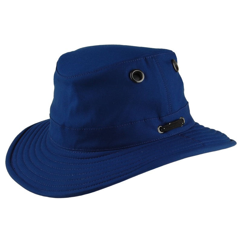Tilley Hats Polaris Packable Sun Hat – Navy Blue S