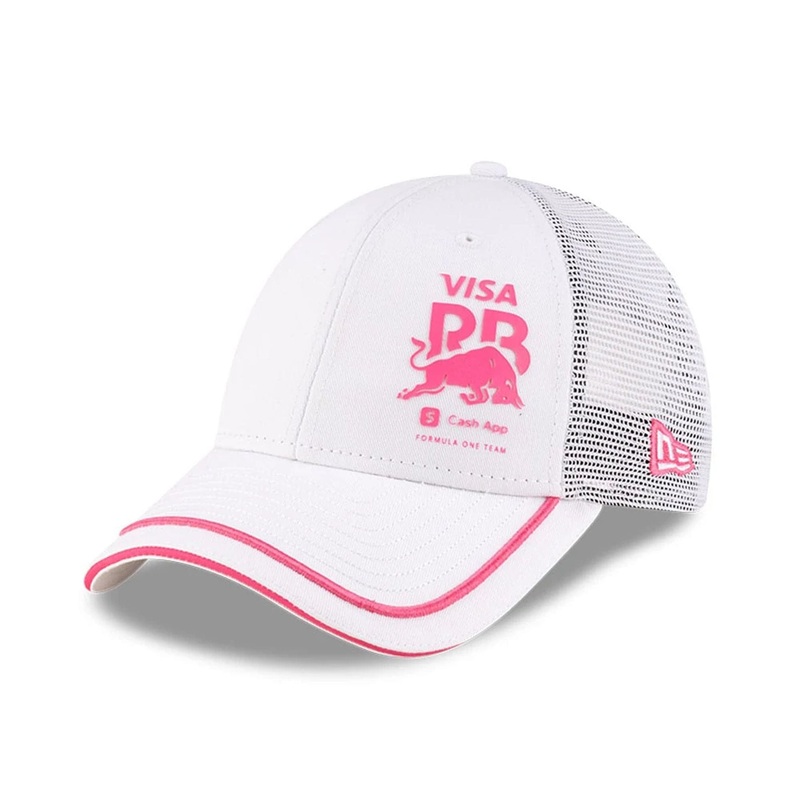 Visa Cash App Racing Bulls Team Miami White 9FORTY Adjustable Cap OSFM