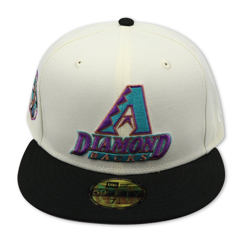 ARIZONA DIAMONDBACKS (OFF-WHITE) (2001 WS CHAMPIONS) NEW ERA 59FIFTY FITTED 67/8