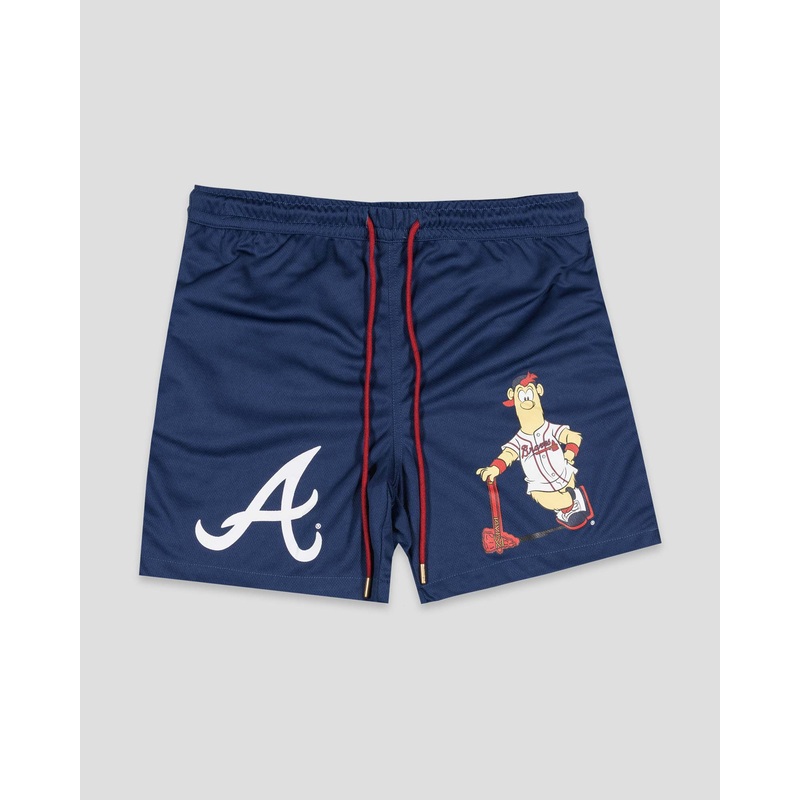 Blooper Diamond Air Mesh Shorts – Atlanta Braves Small