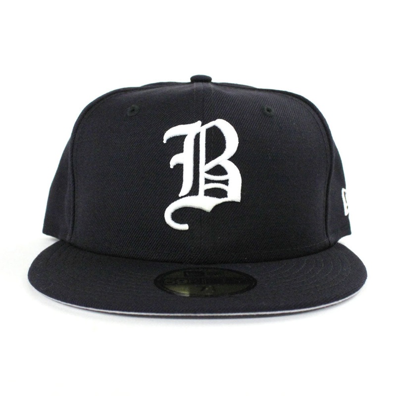 Boston Braves 1943 New Era 59Fifty Fitted Hat (Navy Gray Under Brim) 7