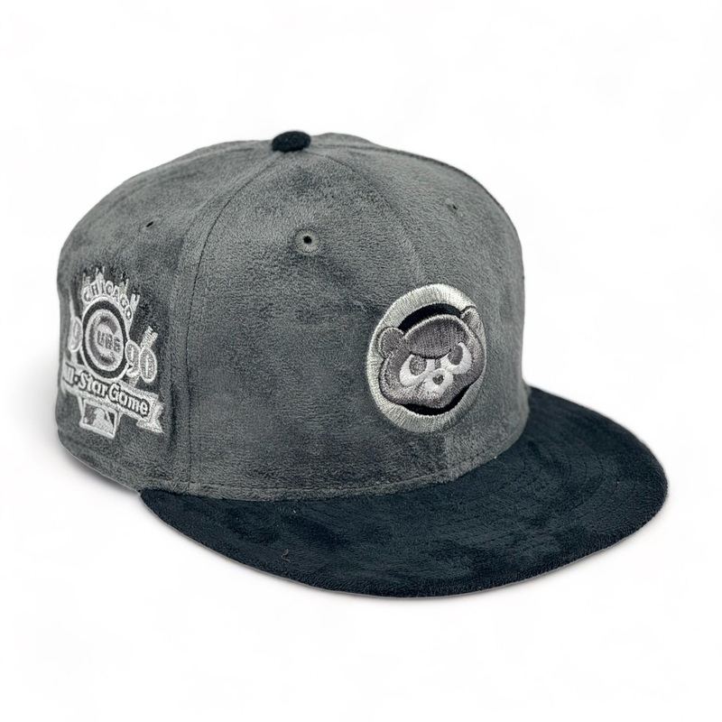 CHICAGO  CUBS (GREY SUEDE) “1990 ASG” NEW ERA 59FIFTY FITTED 67/8