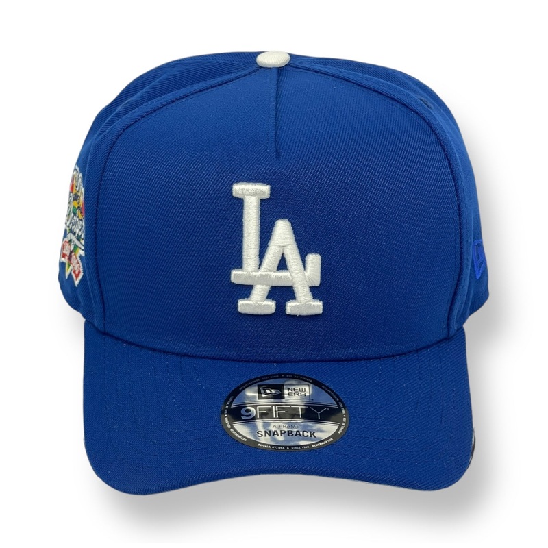 LOS ANGELES DODGERS (ROYAL) (1000TH ANN) “9FIFTY AFRAME” NEW ERA SNAPBACK