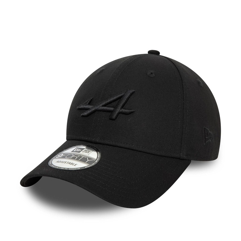 Alpine Racing Embossed Black 9FORTY Adjustable Cap OSFM