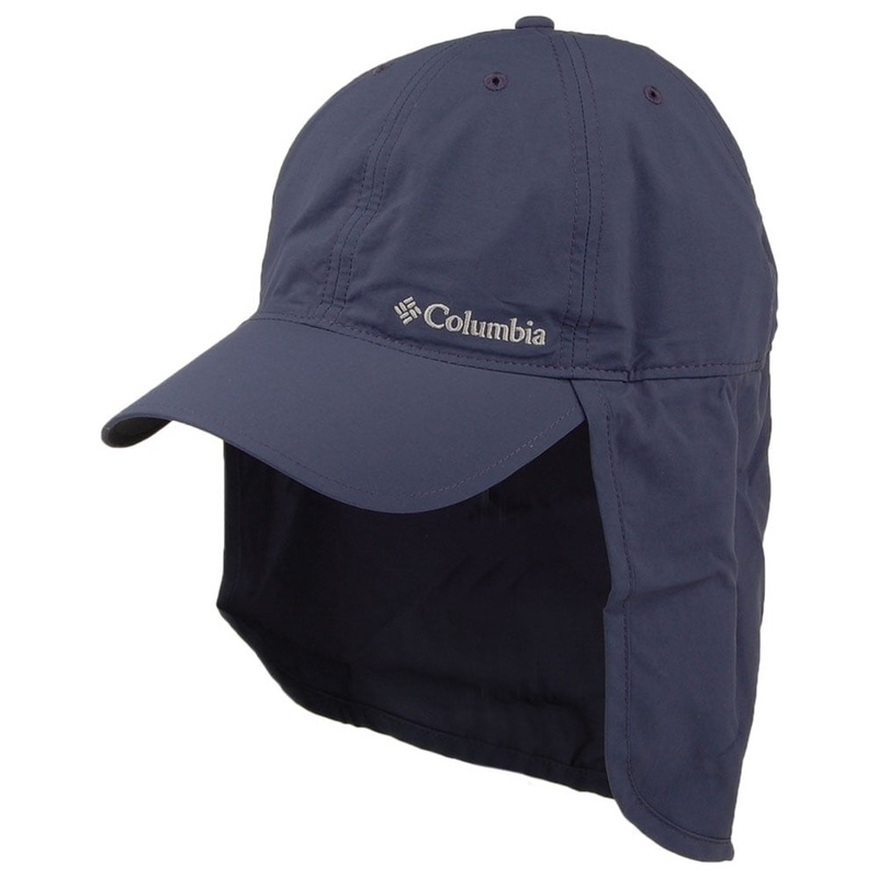 Columbia Hats Schooner Bank Cachalot III Flap Cap – Navy Blue 1-Size