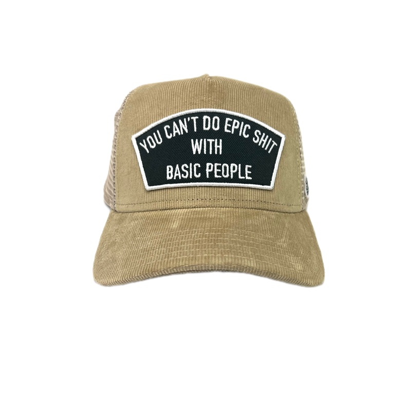 CULT EPIC SHIT (TAN) TRUCKER SNAPBACK
