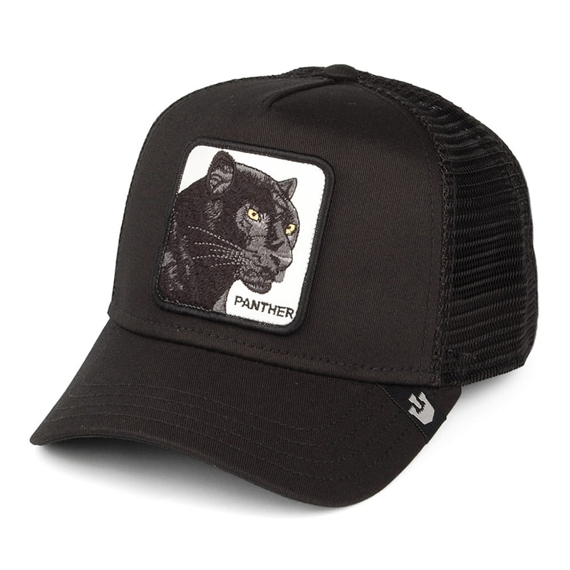 Goorin Bros. Kids Little Panther Trucker Cap – Black CHILD ADJ.