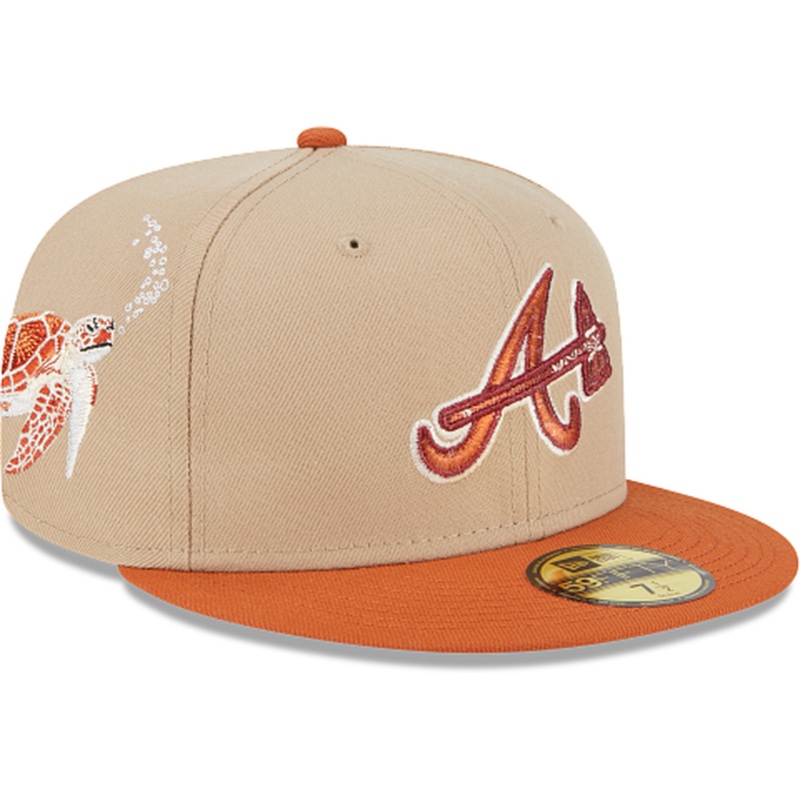 New Era Atlanta Braves Wildlife 2023 59FIFTY Fitted Hat