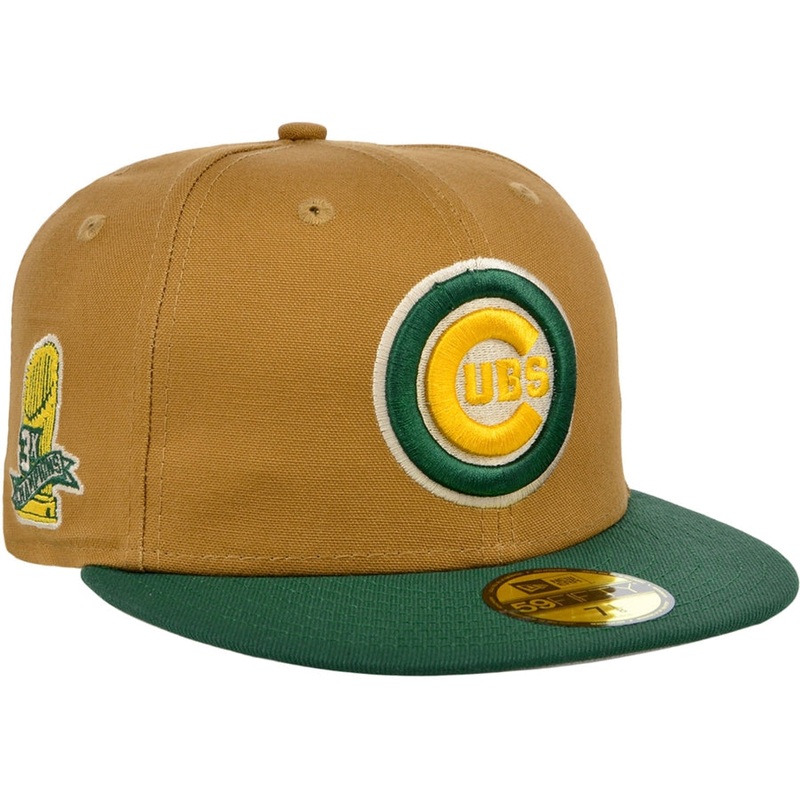 New Era x Lids HD  Chicago Cubs Desert Pine 2022 59FIFTY Fitted Cap