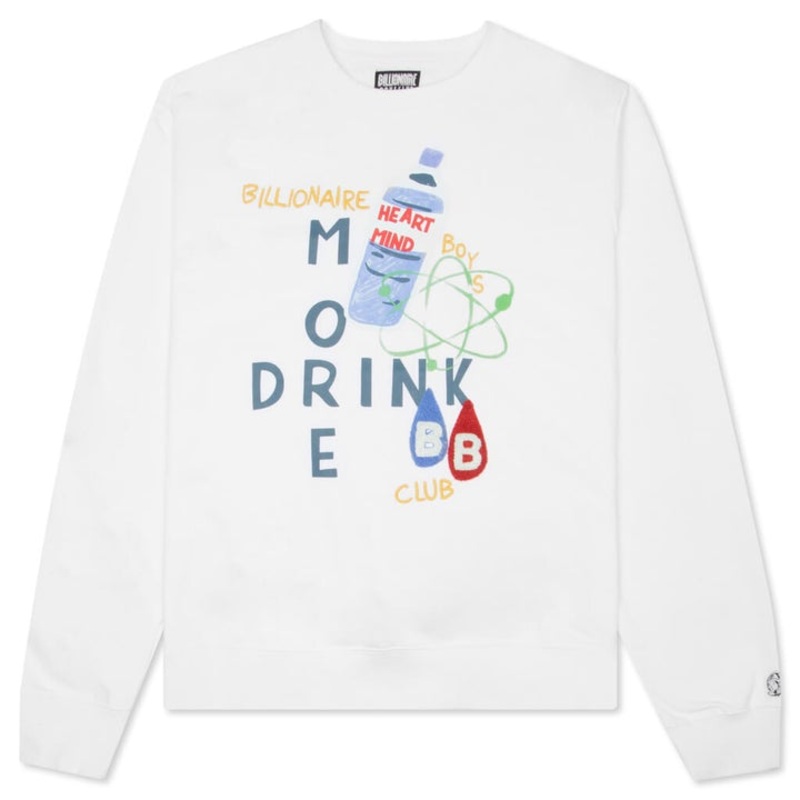 BBC DRINK (WHITE) CREW S