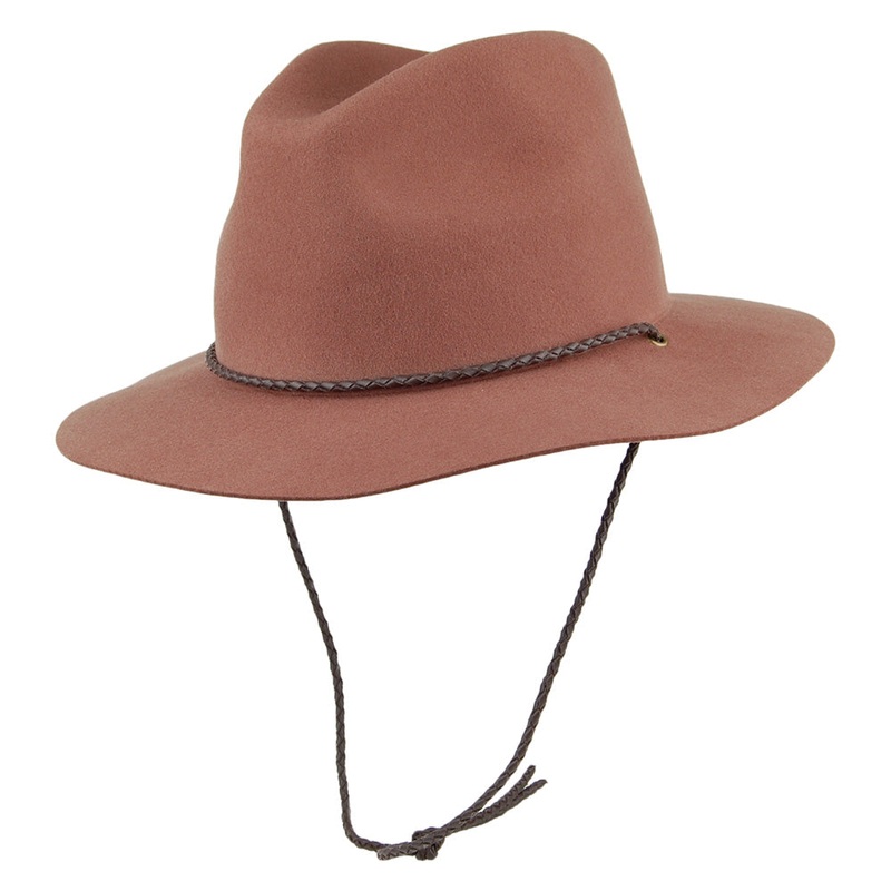 Brixton Hats Freeport Fedora Hat – Brown Small-56cm