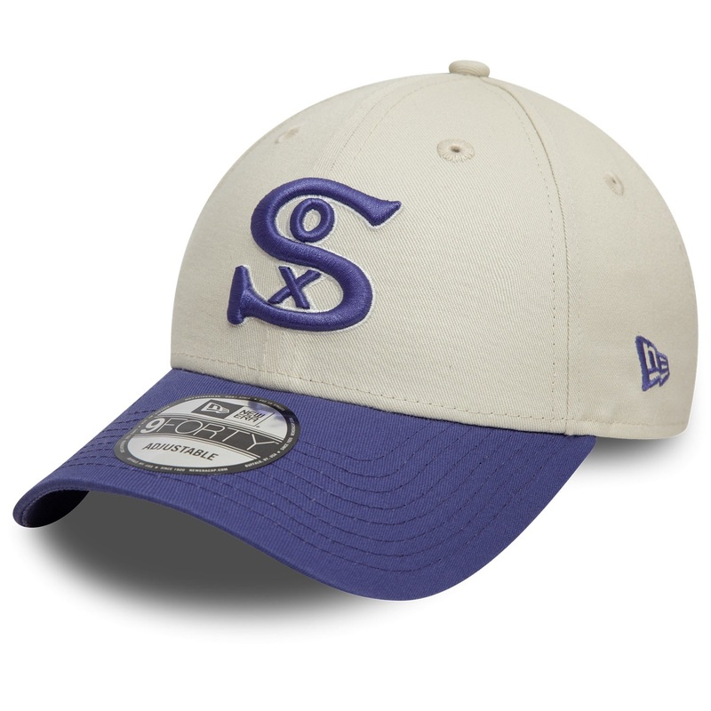 Chicago White Sox 9FORTY World Series Patch Ivory/BlueCap One Size