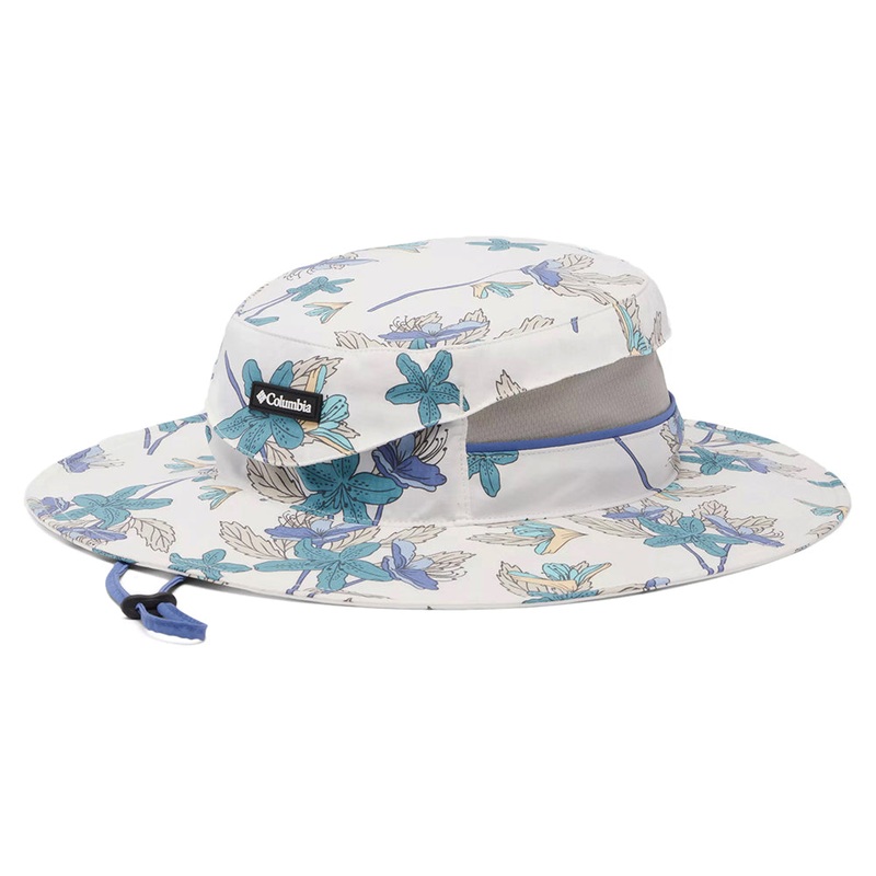 Columbia Hats Bora Bora Printed Tiger Lilies Boonie Hat – White-Multi Small/Medium