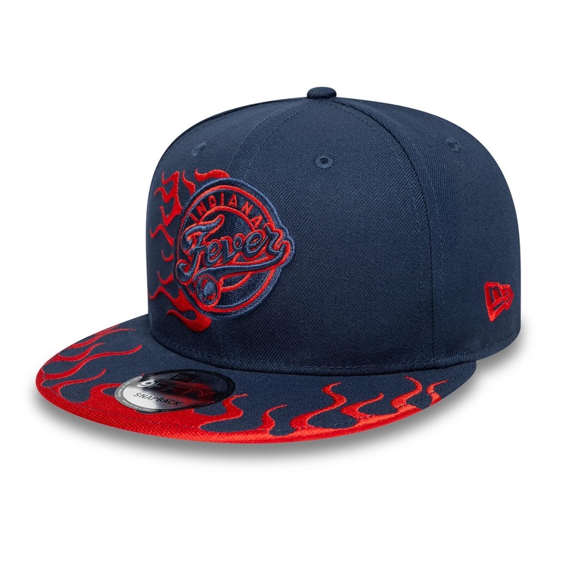 Indiana Fever WNBA 2025 All Star Game Navy 9FIFTY Snapback Adjustable Cap OSFM