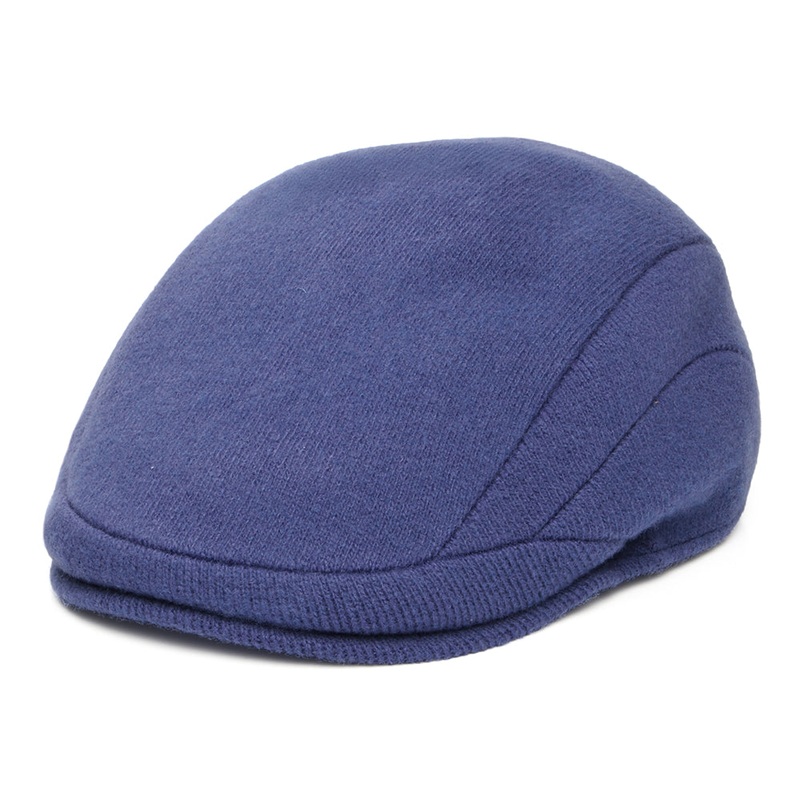 Kangol 507 Wool Flat Cap – Indigo S