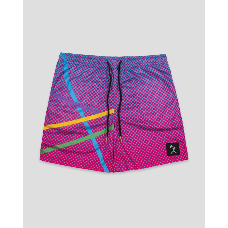 Laser Show Diamond Air Mesh Shorts Small