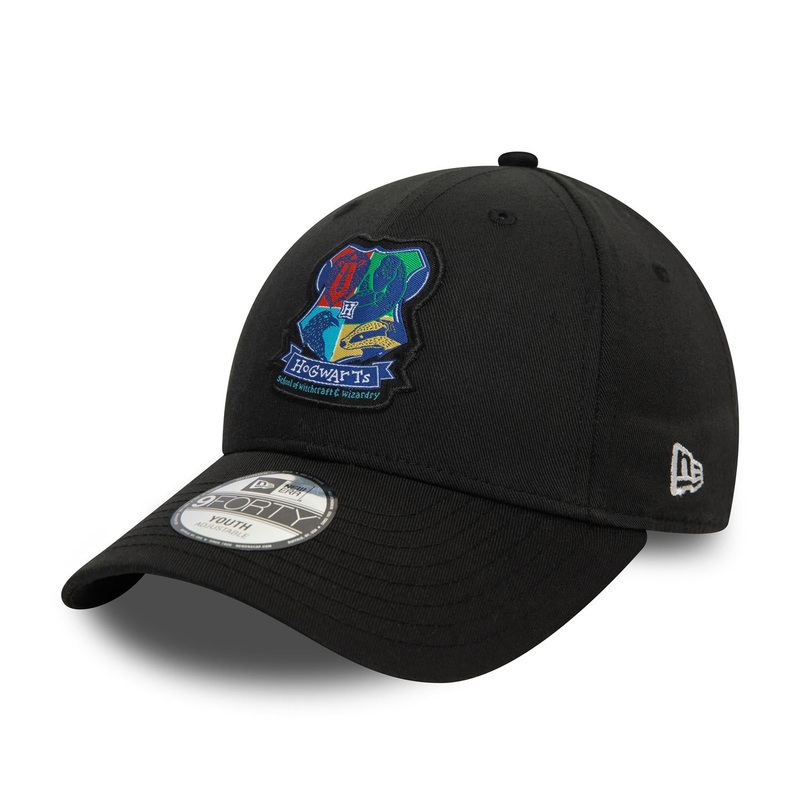 New Era 9FORTY Kids Harry Potter Hogwarts Black Cap NE-CHILD