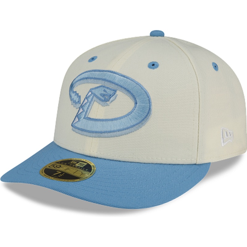 New Era Arizona Diamondbacks Chrome Sky Low Profile 2022 59FIFTY Fitted Hat
