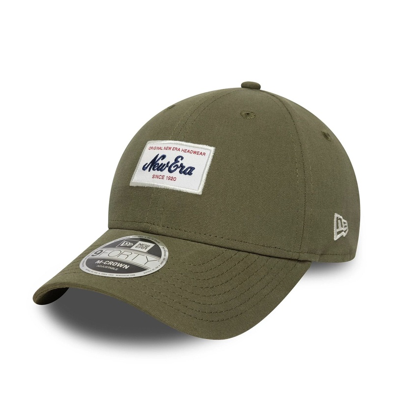 New Era Patch Green 9FORTY M-Crown Adjustable Cap OSFM